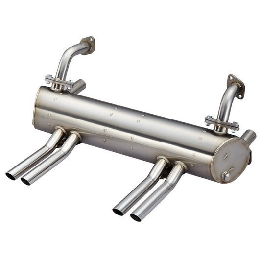 Abarth exhaust, stainless steel