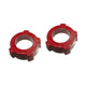Urethane rings, outside, With 4 protuberances on the outside, for swing axles ,  IRS shafts
