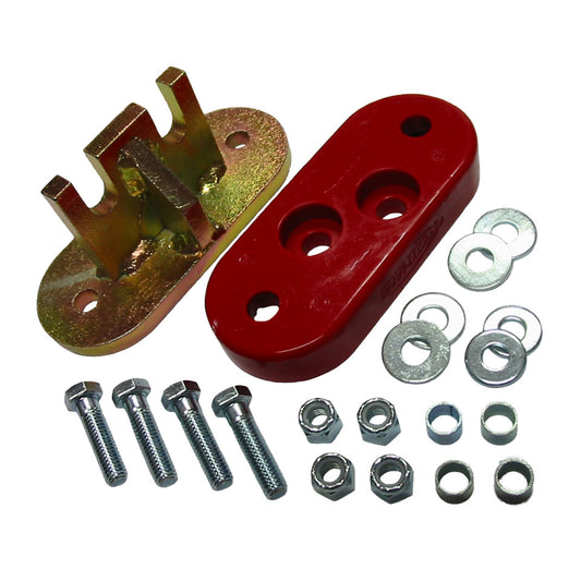 Early model transmission mount adaptor to late model (Urethane)