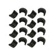 Retainer clips, set of 8 pairs