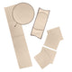 Heating tube insulation set