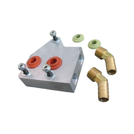 Dual oil cooler adapter