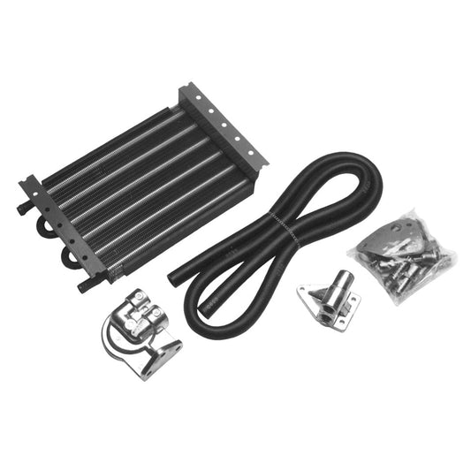 Oil cooler kit with 6 tubes, 20 x 31 x 6 cm