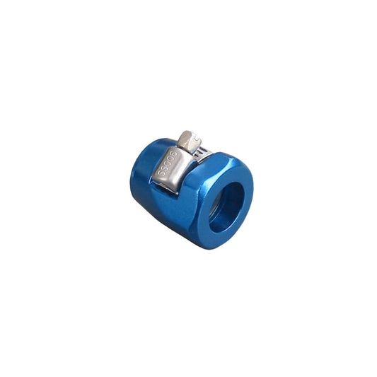 Blue clamp, oil line