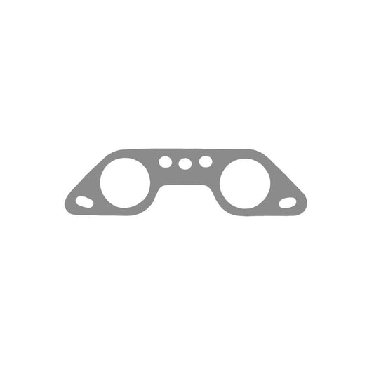 Gasket between cylinder head and manifold
