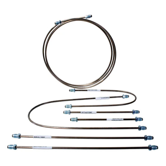 Copper Nickel Brake Pipe Set Single Circuit: Beetle (1958-1967), Beetle Cabrio (1958-1967)