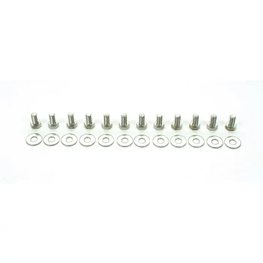 Europa Bumper Iron Fitting Kit Stainless Steel: Beetle (1968-1979), Beetle Cabrio (1968-1979)
