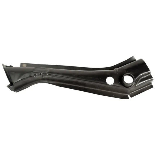 Heater Channel Front Left Repair Section without Vent Slots: Beetle (1968-1979), Beetle Cabrio (1968-1970)