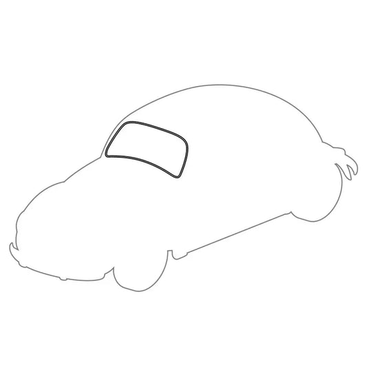 Windscreen Seal Deluxe for Plastic Trim: Beetle (1972-1979)