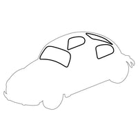 Window Seal Set Plain: Beetle (1971-1979)