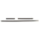 Three Piece Dashboard Trim Set in Chrome: Beetle (1958-1969), Beetle Cabrio (1960-1969)