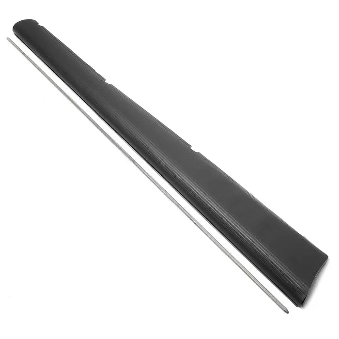 Heavy Duty German Running Board Right with 10mm Trim: Beetle (1973-1979), Beetle Cabrio (1973-1979)