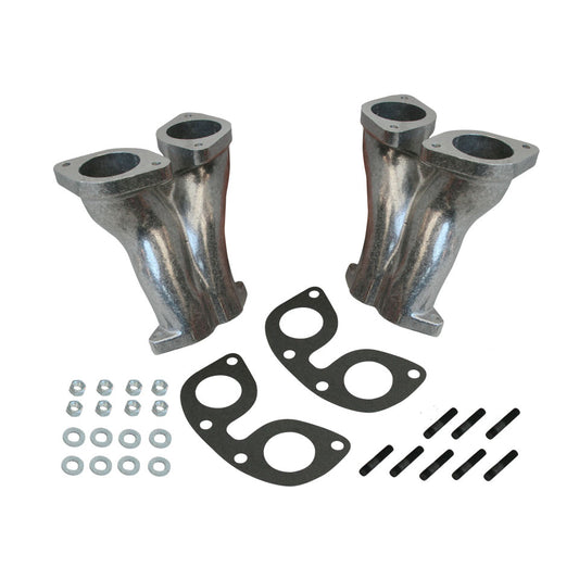Dual manifold 'Weber' IDF/ ‘Dell’orto’ DRLA - oval ports