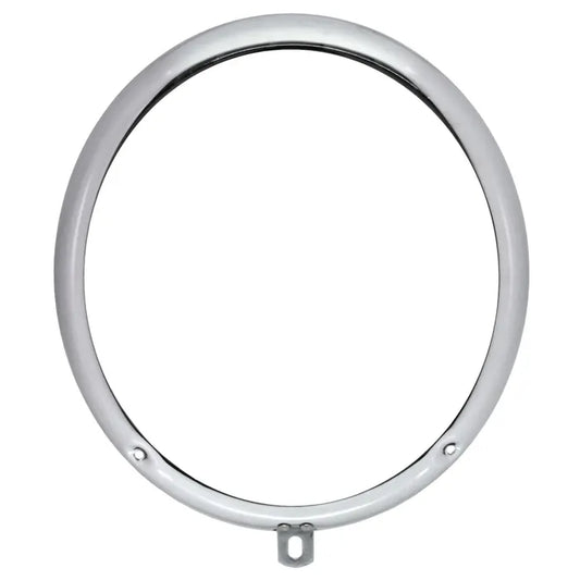 Headlight Rim in Chrome 20 Past 8 Adjusting Screw Configuration: Beetle (1951-1967), T2 Split Bus (1950-1967)