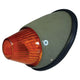 Bullet Front Indicator Assembly with Amber Lens Left: Beetle (1955-1957), Beetle Cabrio (1955-1957)