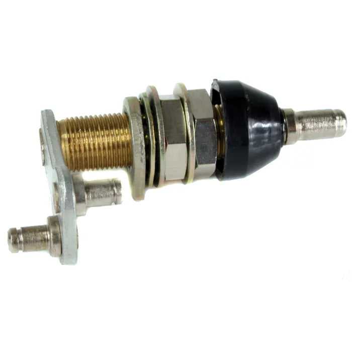 Wiper Spindle 2x5mm Pin 6mm Plain Shaft 12mm Thread Spindle Left: Beetle (1958-1979), Beetle Cabrio (1958-1979)