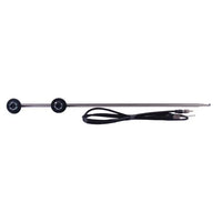 Aerial Dual Mount Chrome with Chrome Mounts: Beetle (1950-1979), T2 Bay (1968-1979), T2 Split Bus (1950-1967)