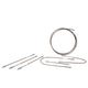 Brake Pipe Set, Copper Nickel, for Swing Axle, 7 Piece : Beetle (1968-1979), Beetle Cabrio (1968-1970)