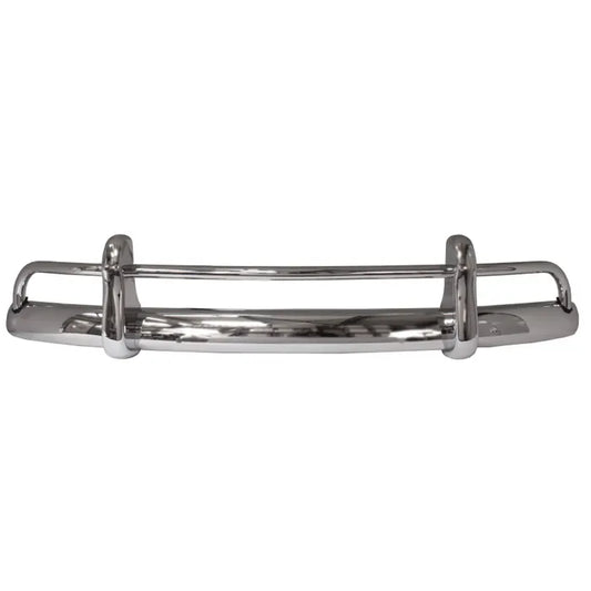 Front Bumper, Chrome, Blade US Spec, Heavy Duty: Beetle (1953-1967), Beetle Cabrio (1953-1967)