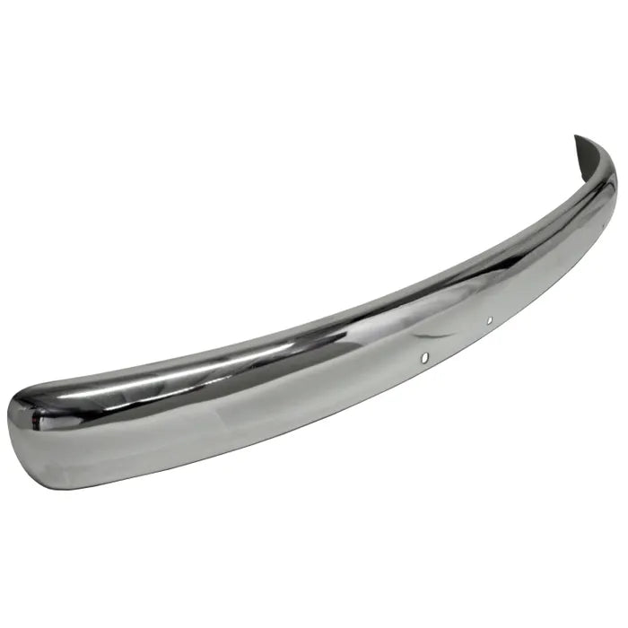 Blade Bumper Front Chrome: Beetle (1953-1973), Beetle Cabrio (1953-1967) (WOLF sunny climate chrome)