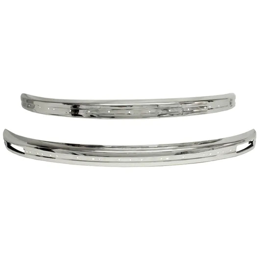 Europa Style Bumper Set in Stainless Steel > Beetle 1975-1979,Beetle Cabrio (1975-1979)