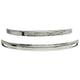 Europa Style Bumper Set in Stainless Steel > Beetle 1975-1979,Beetle Cabrio (1975-1979)