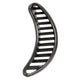 Left Hand Half Moon Vent in Black: Beetle (1968-1979)