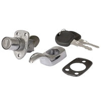 Push Button Engine Lid Catch in Chrome: Beetle (1964-1965), T2 Bay (1968-1971), T2 Split Bus (1966-1967)