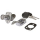 Push Button Engine Lid Catch in Chrome: Beetle (1964-1965), T2 Bay (1968-1971), T2 Split Bus (1966-1967)