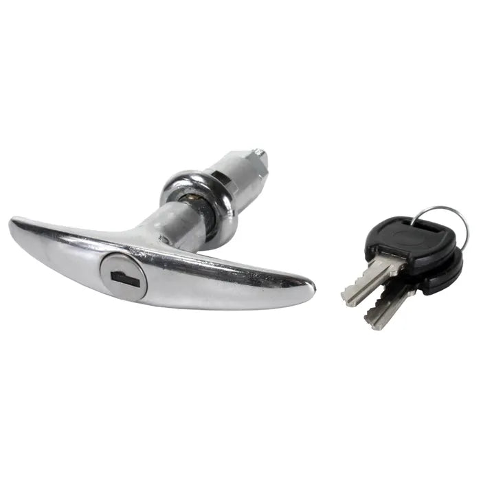 T Handle Engine Lid Catch in Chrome: Beetle (1952-1964), Beetle Cabrio (1952-1964)