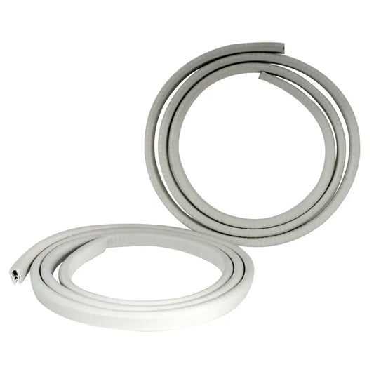 Pinch welt seal for pop out windows - White: Beetle (1953-1979)