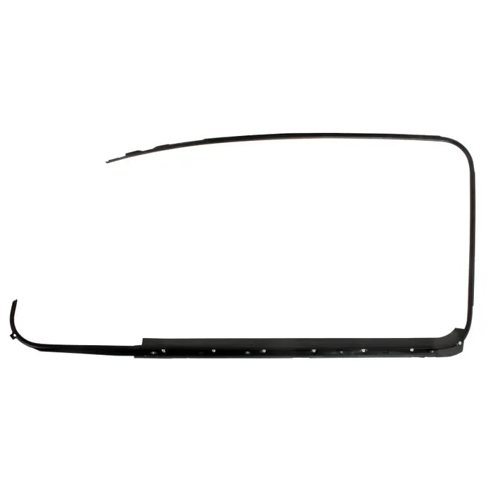 Outer Window Black Trim with Scraper for the Left Side Beetle (1965-1979)