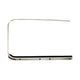 Outer Window Aluminium Trim with Scraper for the Right Side: Beetle (1953-1964)