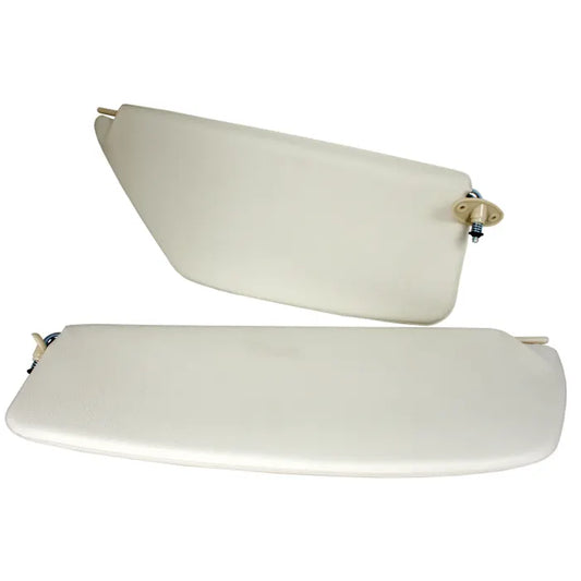 TMI Sun Visors in Cloud White, Supplied as a Pair: Beetle (1964-1967)