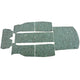 Underfelt Carpet Sound Proofing Kit: Beetle (1950-1979), Beetle Cabrio (1950-1979)