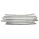 Deluxe 7 Piece Trim Set in Stainless Steel: Beetle (1963-1966), Beetle Cabrio (1963-1966)