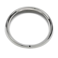 Headlight Rim, Stainless Steel, 1 Screw Hole Fixing: Beetle (1974-1979), T2 Bay (1974-1979), Beetle Cabrio (1974-1979)