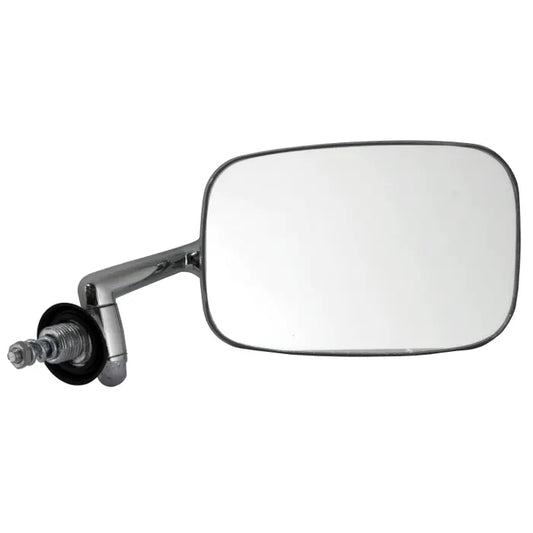 Wing Mirror with a Chrome Arm and Stainless Head Right for Right Hand Drive: Beetle (1968-1979)