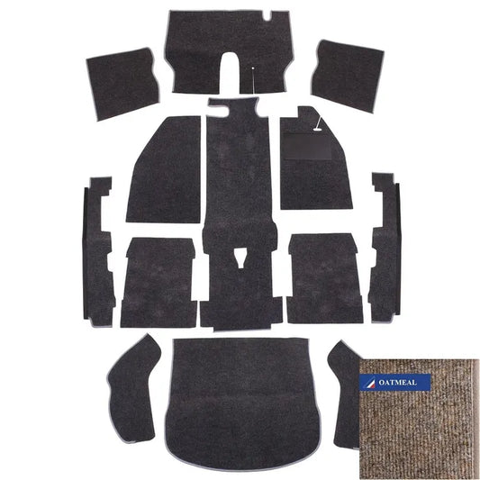 Carpet Set for Right Hand Drive Oatmeal: Beetle (1973-1979)