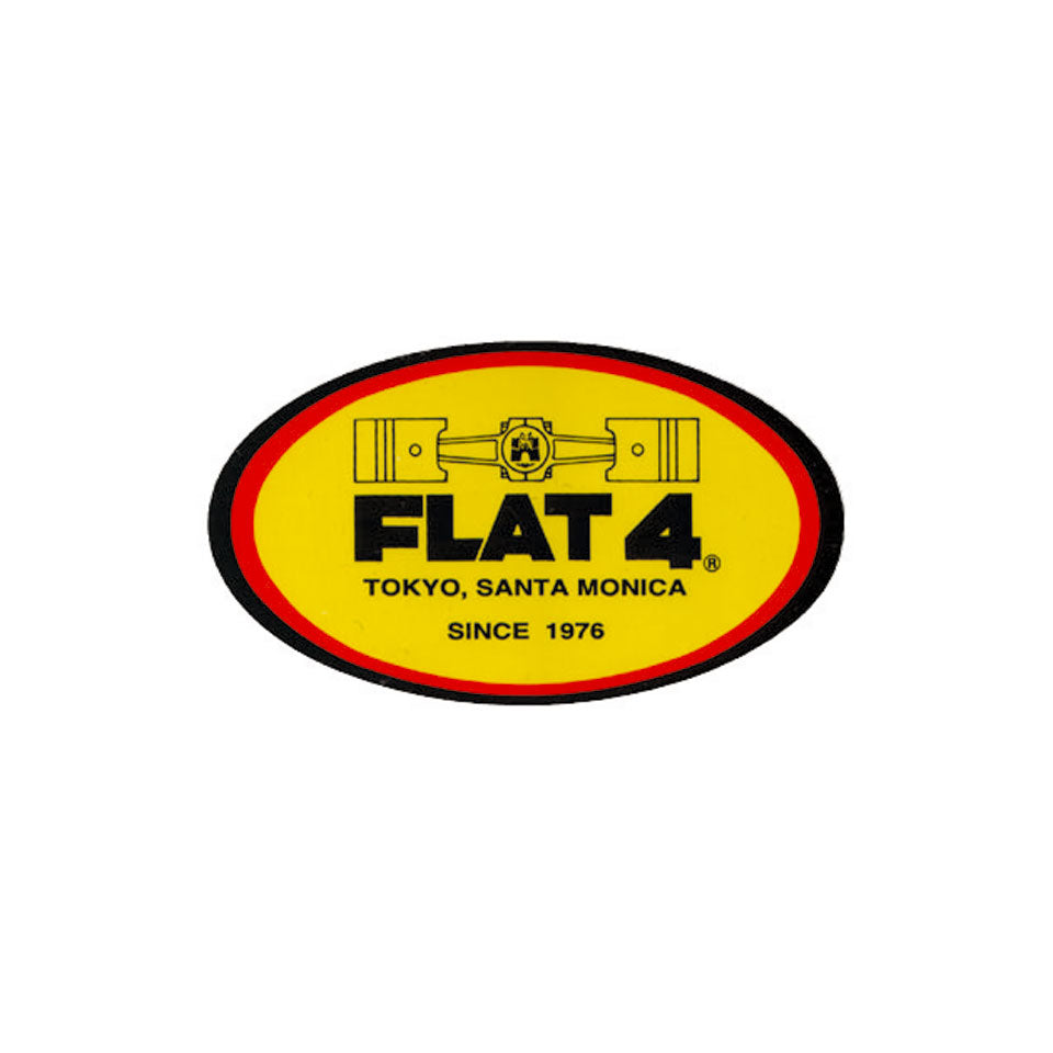 Sticker Flat-4, 3 pieces