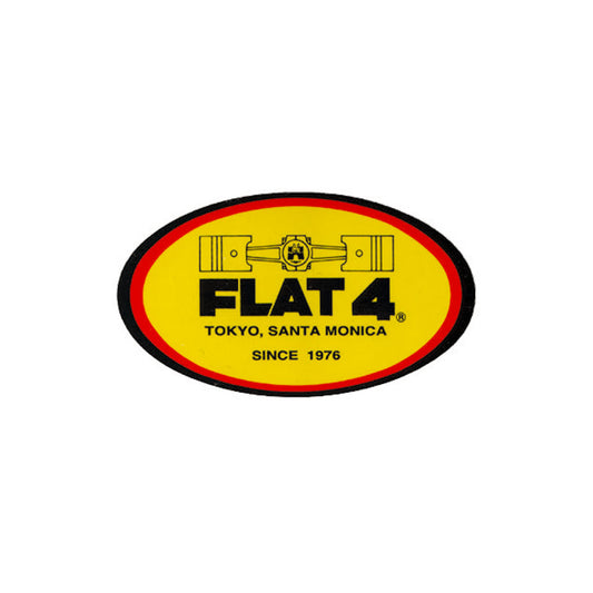 Sticker Flat-4, 3 pieces
