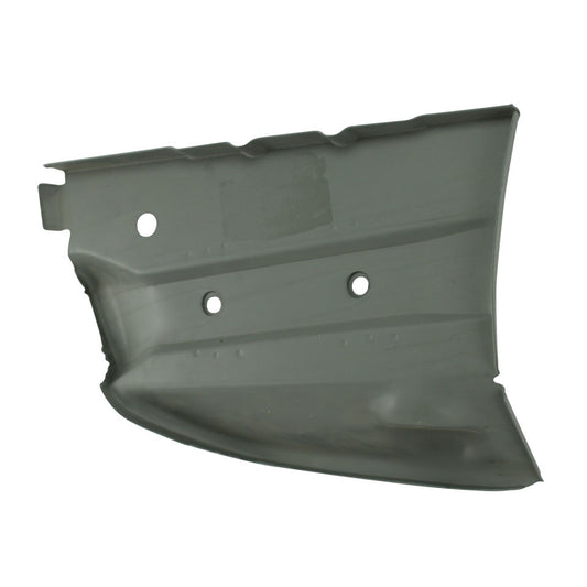 Bumper mount on plate rear, left