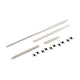 Dashboard moulding kit with clips