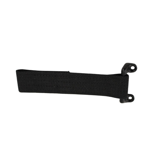 Door check strap cargo door (175mm), with bracket, black