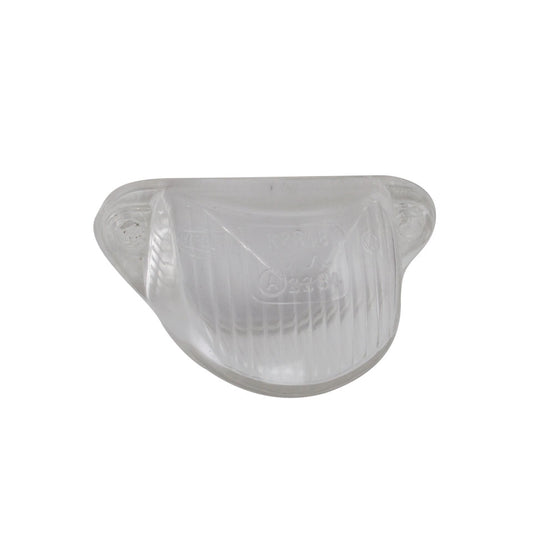 License plate light lens