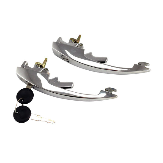 Door Handle with keys, as pair