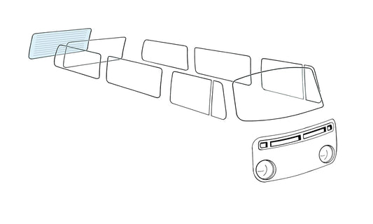 Rear window, heated