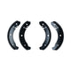 Brake shoe set, 230 x 40, front/rear