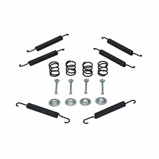 Brake shoes mounting kit, front / rear