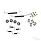 Brake shoes mounting kit, front / rear